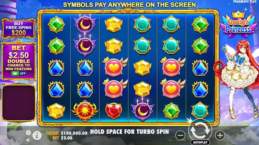 Magic of Starlight Princess Slot Demo at PHPGOWIN Casino
